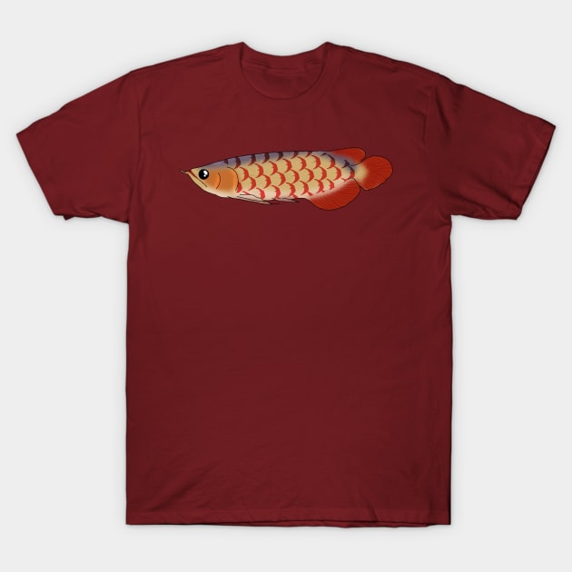 Asian Arowana T-Shirt by Moopichino